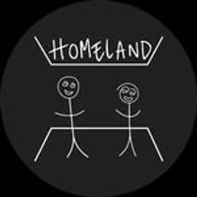 Homeland Cafe hand-drawn logo